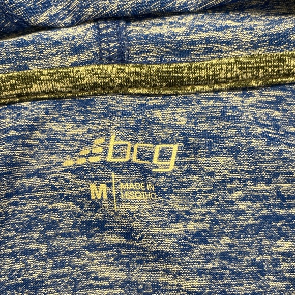 Blue bcg light weight pullover hoodie M - Picture 2 of 2